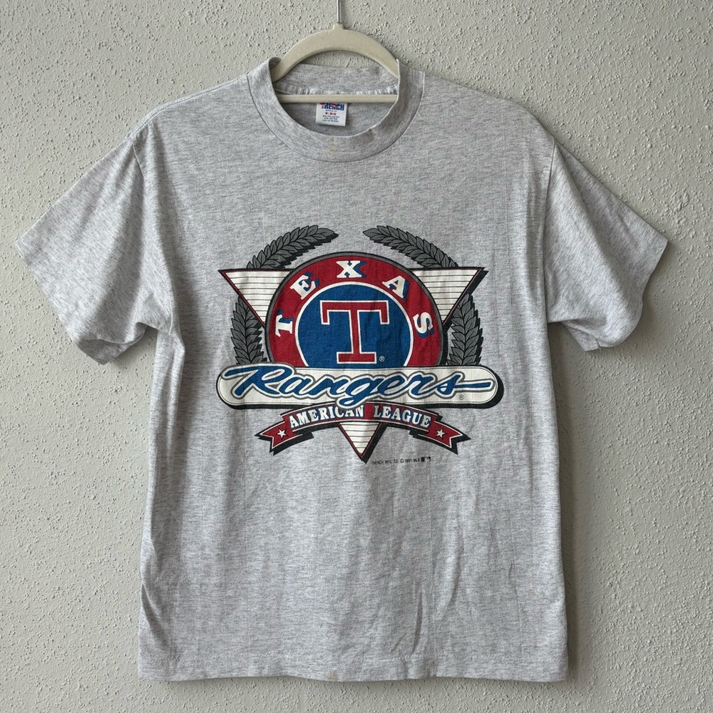 Retro rare 1991 Texas Rangers T-Shirt